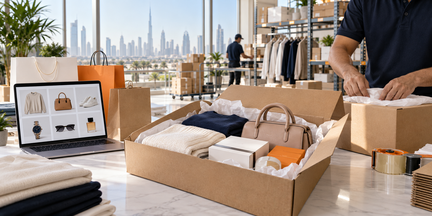 Dubai Shopping and Shipping Made Simple